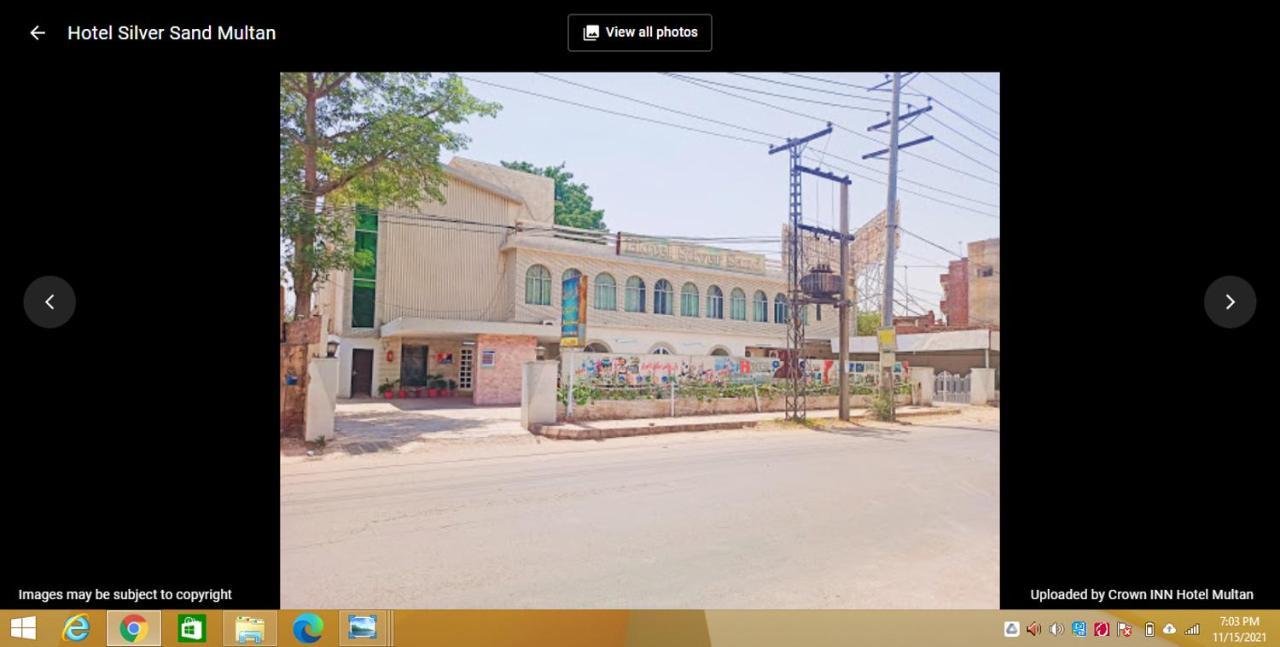 Hotel Silver Sand Multan Exterior foto